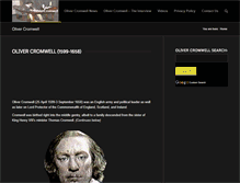 Tablet Screenshot of olivercromwell.com